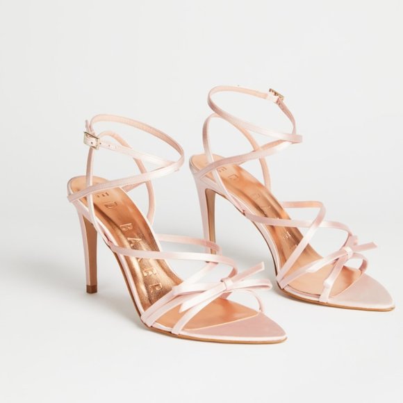 Ted Baker London Shoes - Brand New in Box - Ted Baker Satin Strappy Heels